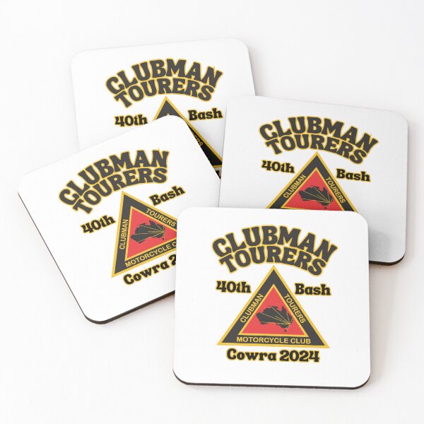Item preview, Clubman Tourers 40th compact logo designed and sold by UnicycleShed.