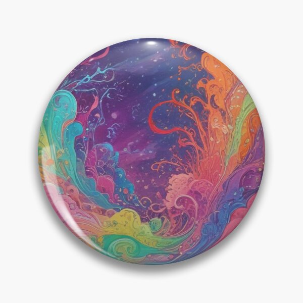 Item preview, Euphoria dreamlike psychedelic trippy pattern print design  designed and sold by Anshu3813.
