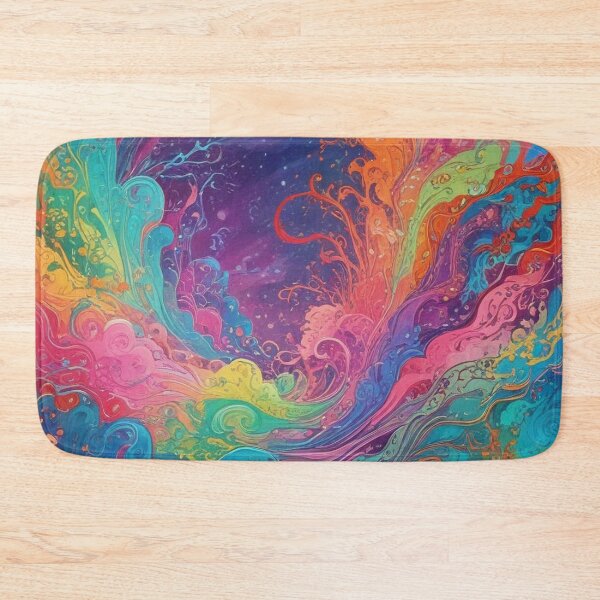 Item preview, Euphoria dreamlike psychedelic trippy pattern print design  designed and sold by Anshu3813.
