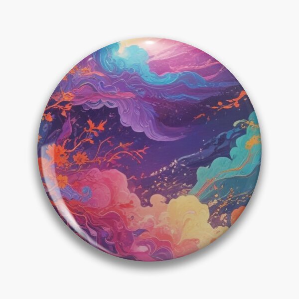 Item preview, Euphoria dreamlike psychedelic trippy pattern print design  designed and sold by Anshu3813.