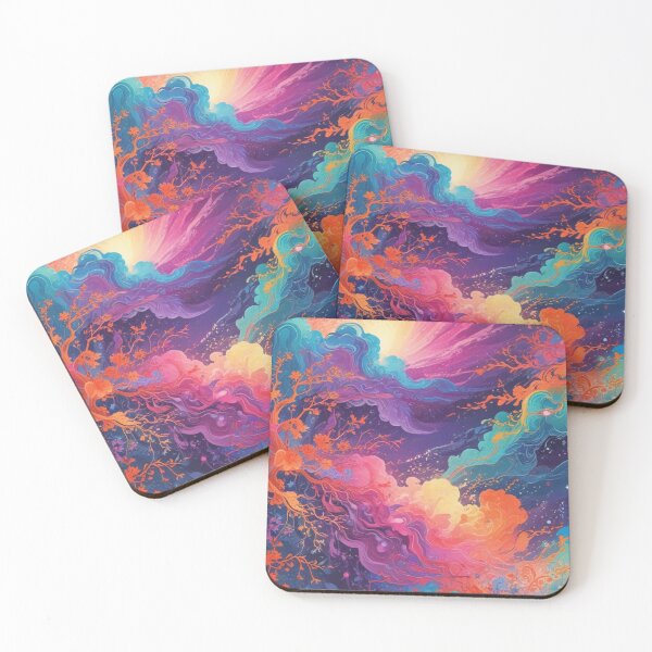 Item preview, Euphoria dreamlike psychedelic trippy pattern print design  designed and sold by Anshu3813.