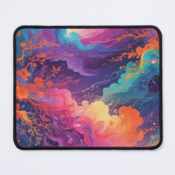 Item preview, Euphoria dreamlike psychedelic trippy pattern print design designed and sold by Anshu3813.