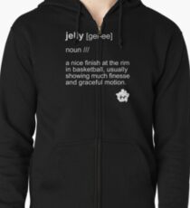 Jelly Definition T-Shirt Zipped Hoodie