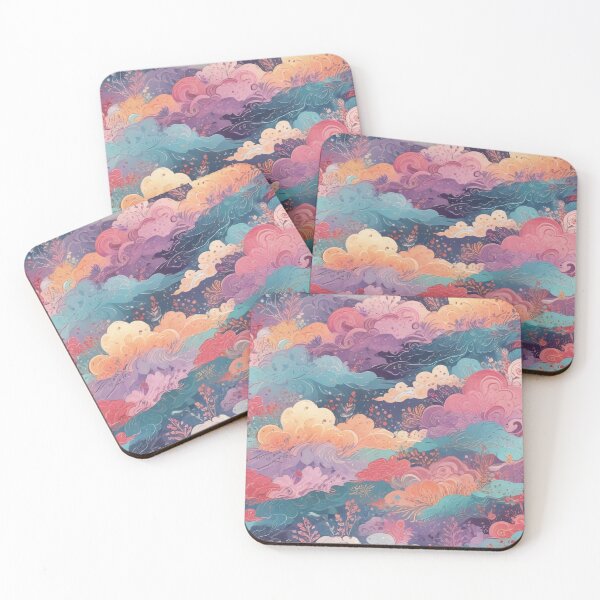 Item preview, Euphoria dreamlike psychedelic trippy pattern print design designed and sold by Anshu3813.