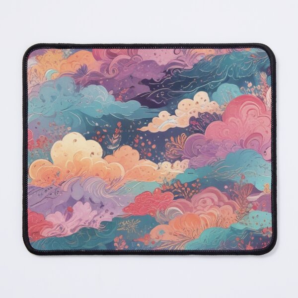 Item preview, Euphoria dreamlike psychedelic trippy pattern print design designed and sold by Anshu3813.