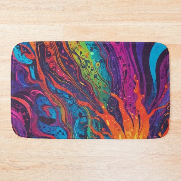 Item preview, Euphoria dreamlike psychedelic trippy pattern print design  designed and sold by Anshu3813.