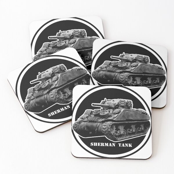 Item preview, M4 Sherman Tank World War 2 designed and sold by QuirkyDesign101.