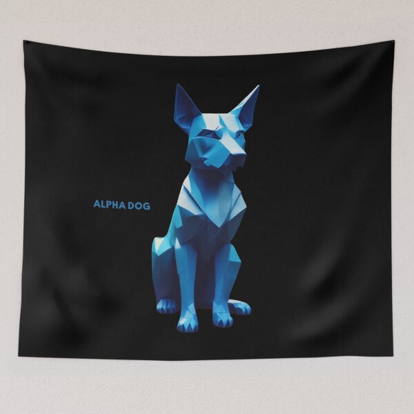 Item preview, Blue Alpha Dog designed and sold by pUNKnown.