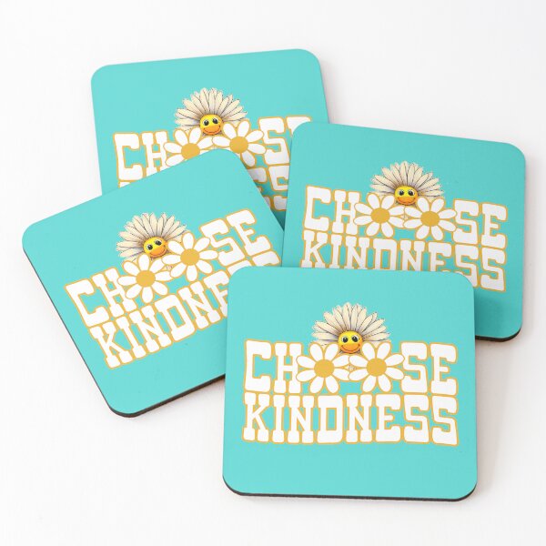 Item preview, Choose Kindness: Smiley faced daisy peeking at you. designed and sold by JoyOfHopeStore.