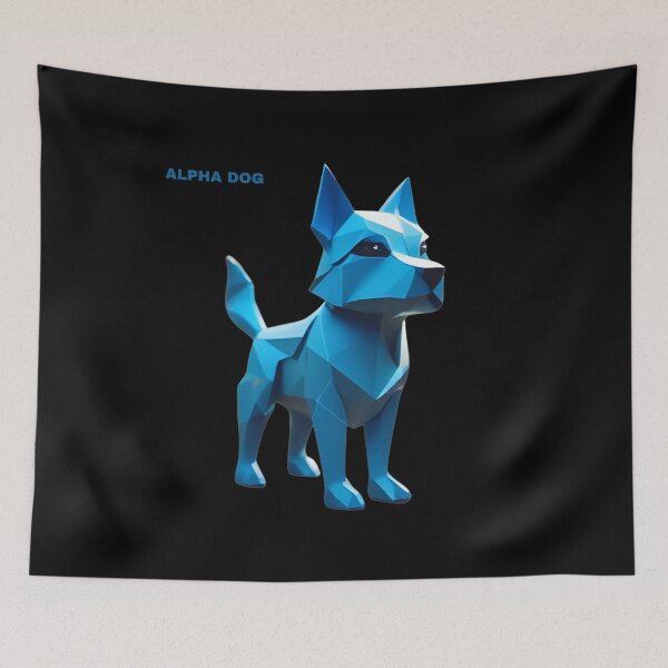 Item preview, Blue Alpha Dog designed and sold by pUNKnown.