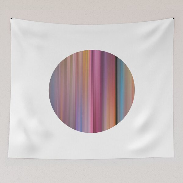 Item preview, Candy Colored Vertical Motion Blur - Circle Design designed and sold by Thomas Bugarin.