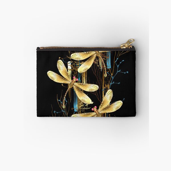 Item preview, Three golden dragonflies designed and sold by Blackmoon9.