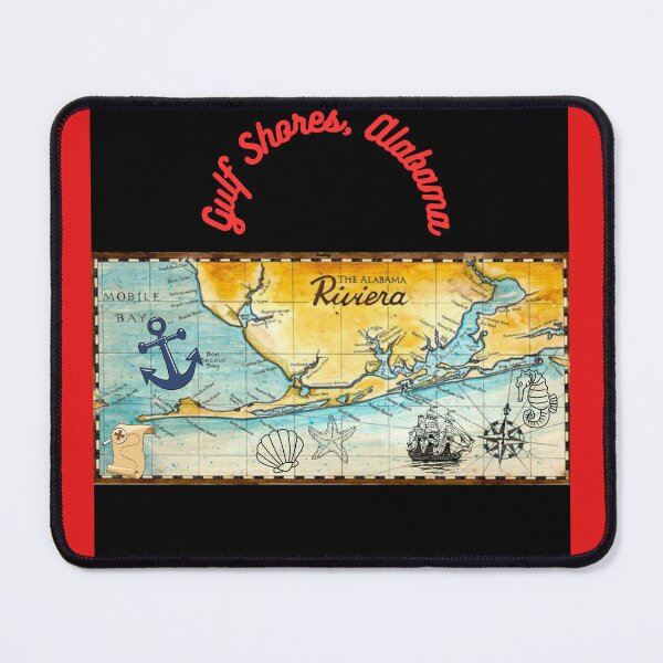 Item preview, Gulf Shores, Alabama, The Alabama Riviera designed and sold by Mrpalaad.