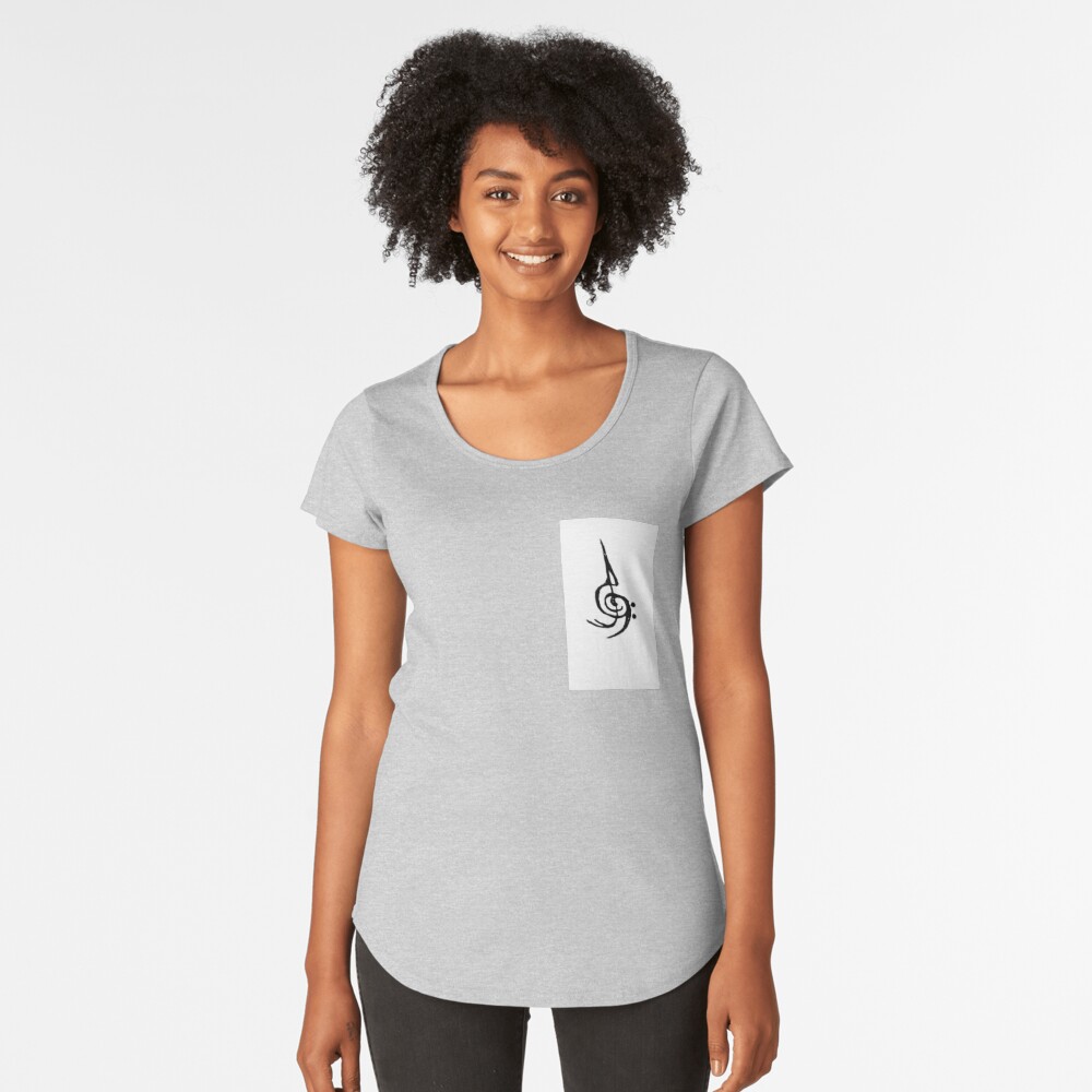 Item preview, Premium Scoop T-Shirt designed and sold by kintsugi-sjmc.