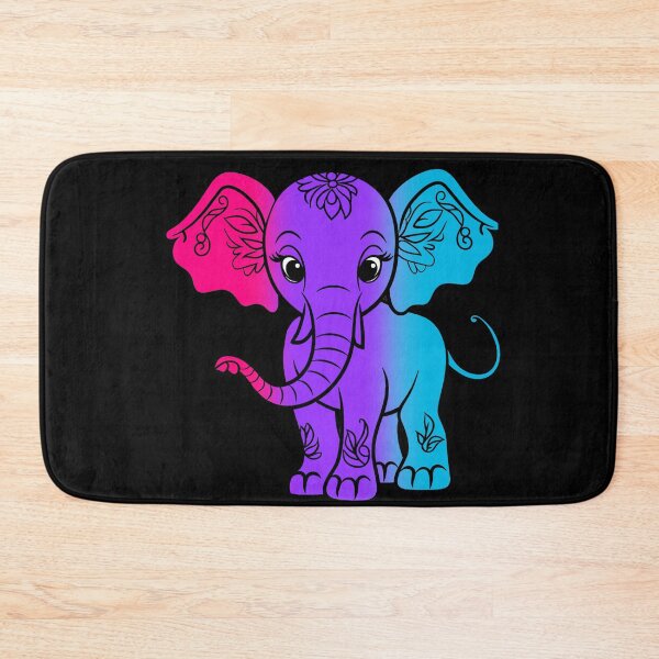 Item preview, Cute Elephant Androgynous Pride Flag, Kawaii Elephant Androgynous Design  designed and sold by Travelslightly.