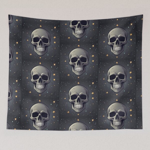 Item preview, Skull in the Stars designed and sold by ArtByFrancis.