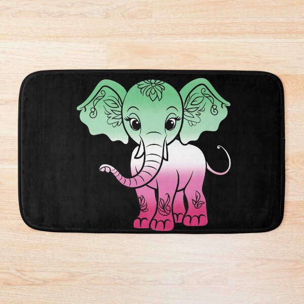 Item preview, Cute Elephant Abrosexual Pride Flag, Kawaii Elephant Abrosexual Design  designed and sold by Travelslightly.