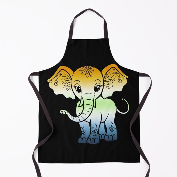 Item preview, Cute Elephant AroAce Agender Pride Flag, Kawaii Elephant AroAce Agender Design designed and sold by Travelslightly.