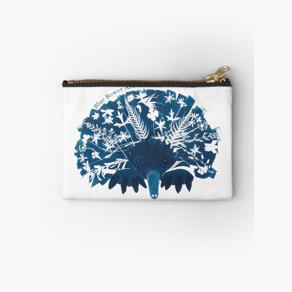 Item preview, Echidna Animal Cyanotype Art designed and sold by Blue Bower Art.