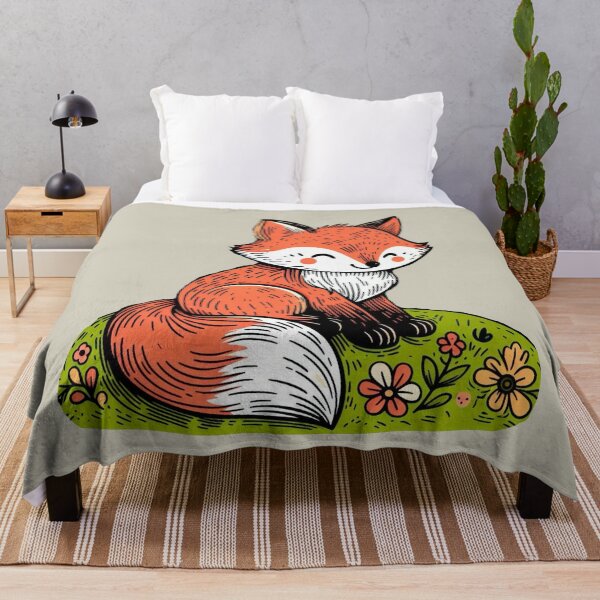 Item preview, Little Fox designed and sold by Myra365Art.