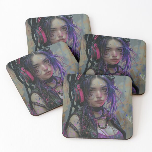 Item preview, Pretty Paint Rave Girl designed and sold by SurrealismByKia.
