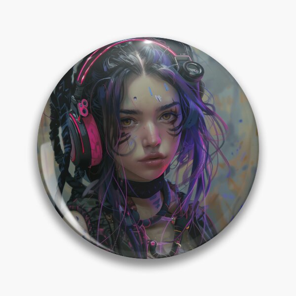 Item preview, Pretty Paint Rave Girl designed and sold by SurrealismByKia.