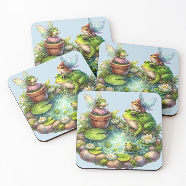 Item preview, Wise Toad and the Frog Fairies designed and sold by CAutumnTrapp.