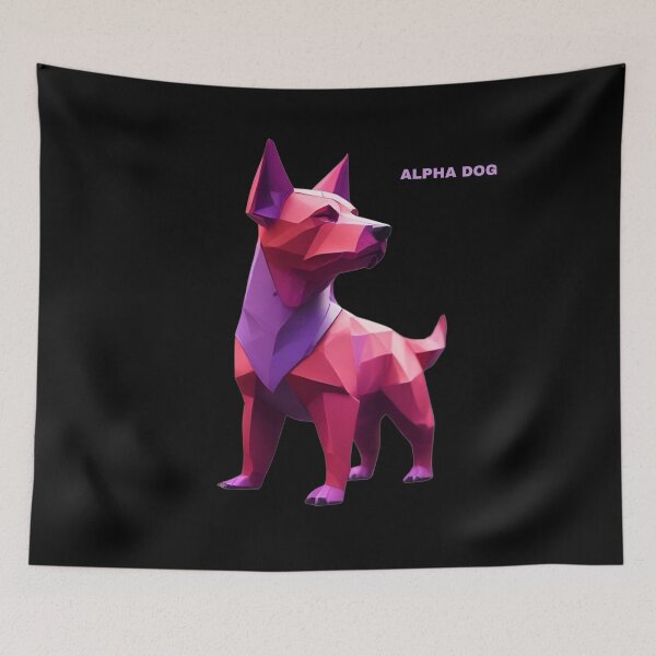 Item preview, Red Alpha Dog designed and sold by pUNKnown.