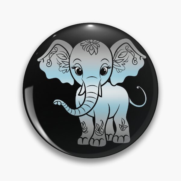 Item preview, Cute Elephant Demiboy Pride Flag, Kawaii Elephant Demi Design  designed and sold by Travelslightly.
