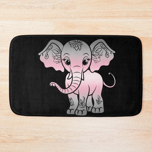 Item preview, Cute Elephant Demigirl Pride Flag, Kawaii Elephant Demi Design  designed and sold by Travelslightly.