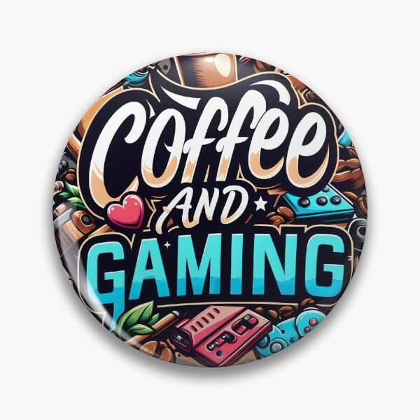 Artikelvorschau, Kaffee und Gaming, Typografie entworfen und verkauft von maxmaj.