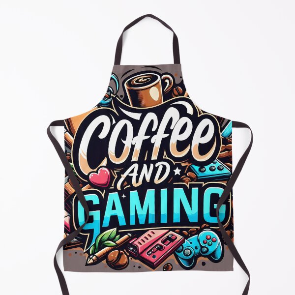 Item preview, coffee and Gaming, typography designed and sold by maxmaj.