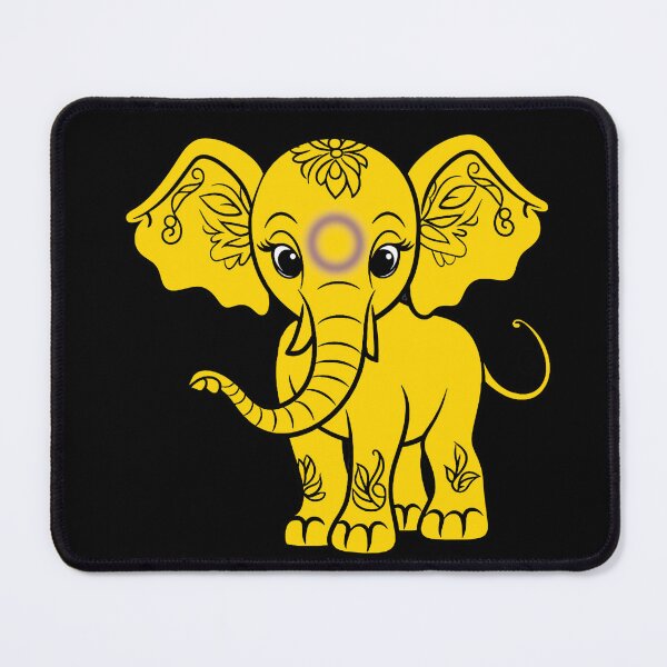 Item preview, Cute Elephant Intersex Pride Flag, Kawaii Elephant Intersex Design designed and sold by Travelslightly.