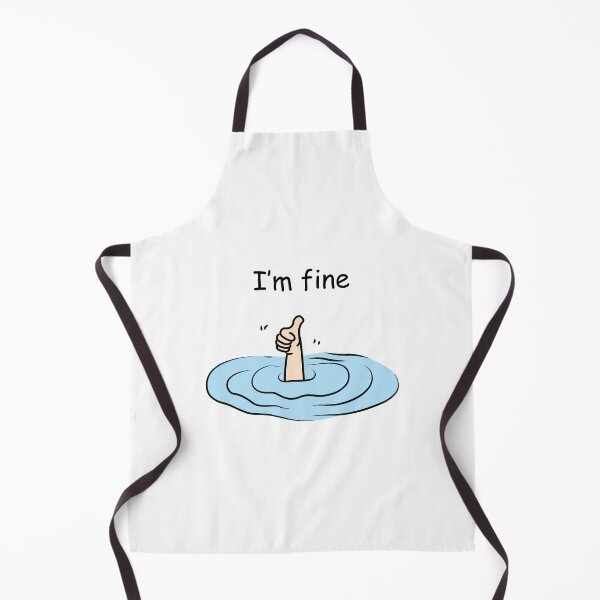 Item preview, I'm fine designed and sold by People Tee.