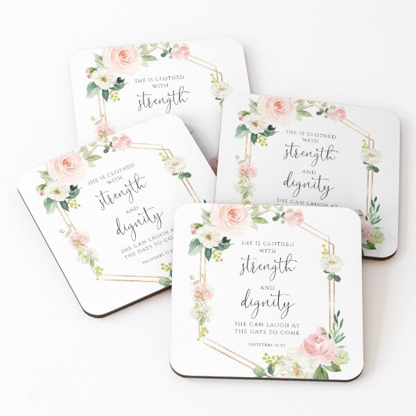 Item preview, Strength & Dignity Proverbs 31:25 designed and sold by KAMdesignhaus.