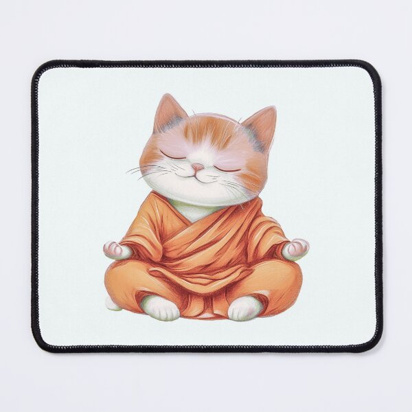 Item preview, Buddha Cat designed and sold by ArmonyforSouls.