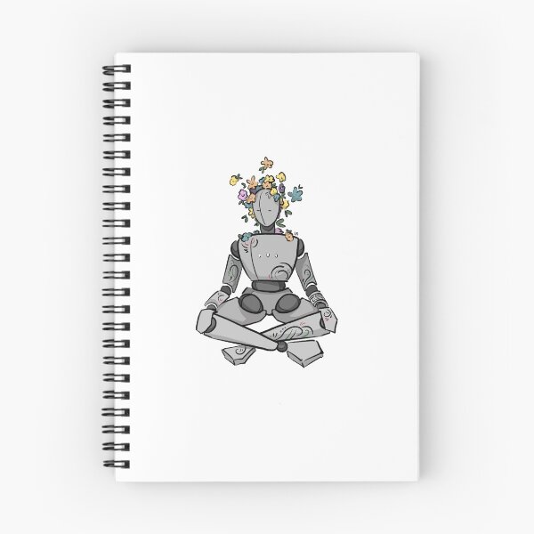 Item preview, Meditating Robot designed and sold by Valentine39.