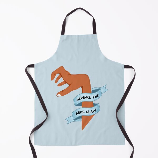 Item preview, Beware the ADHD Claw Hands (Blue) designed and sold by Dani Moffet.