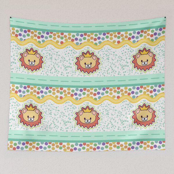Item preview, Adorable Lion Pattern designed and sold by WolfBunnyWorks.