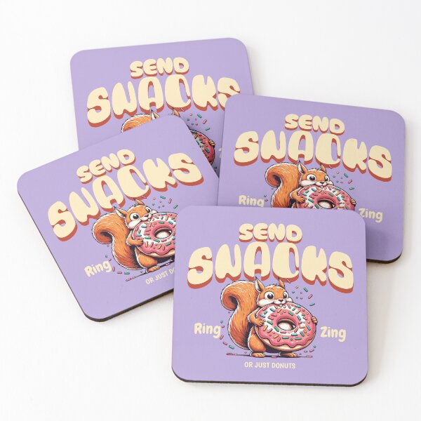 Item preview, Send snacks or just donuts - donut lovers unite! designed and sold by PrettyPinkSkies.