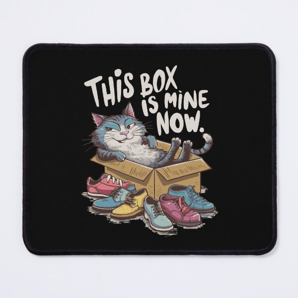 Item preview, Cat in the box x cat in the box designed and sold by The  Knick Knack Nook.
