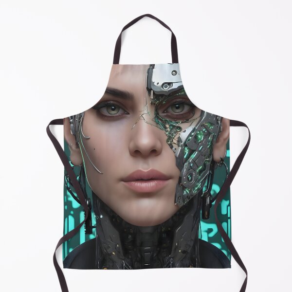 Item preview, Cyberpunk Female Portrait (Spring Theme) designed and sold by papi1998.