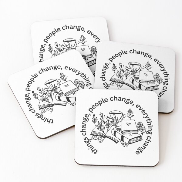 Item preview, Change pt.2 from Indigo by RM of BTS inspired Books, Coffee, and Flowers Minimalist Design designed and sold by bookpop-shop.