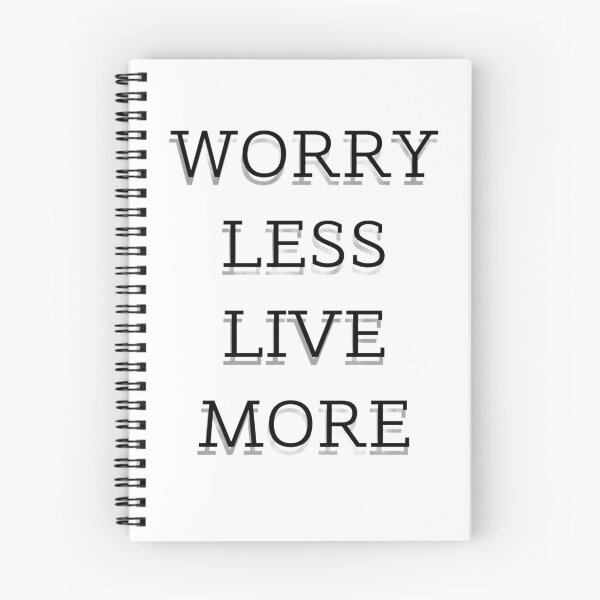 Item preview, worry less live more designed and sold by good1TEMSshop.
