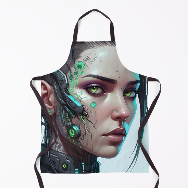 Item preview, Cyberpunk Female Portrait (Spring Theme) designed and sold by papi1998.