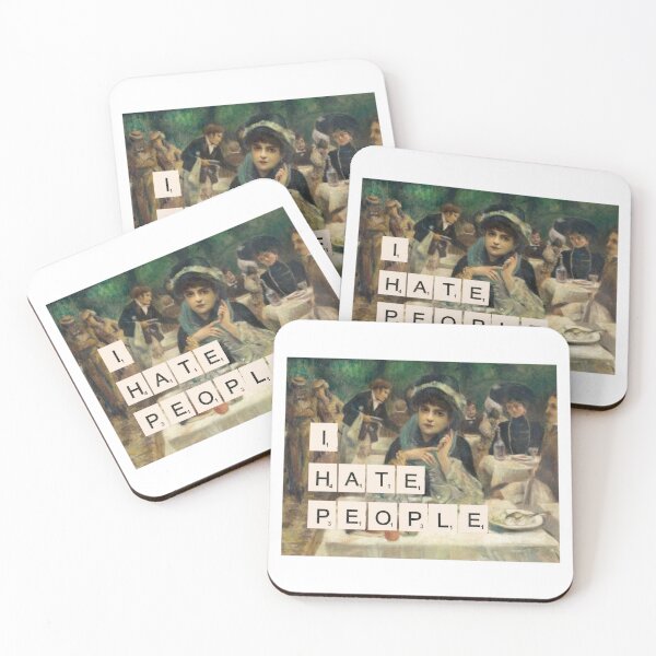 Item preview, I Hate People designed and sold by MeandRu.