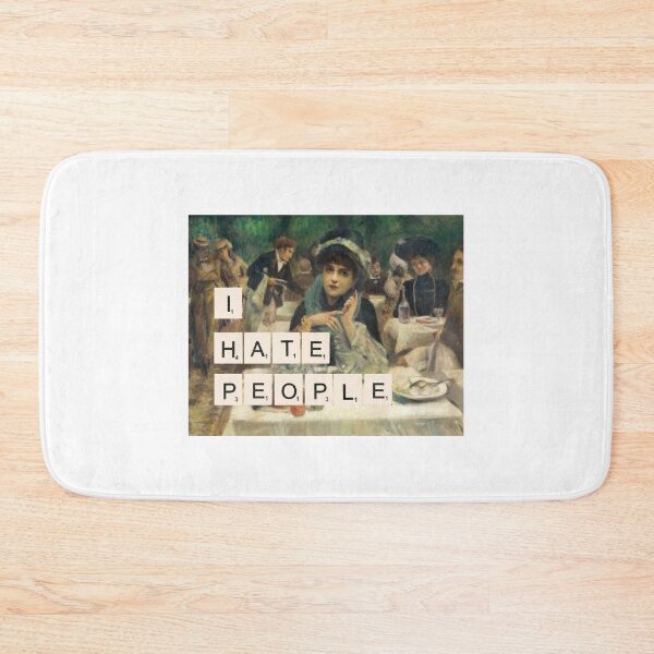 Item preview, I Hate People designed and sold by MeandRu.