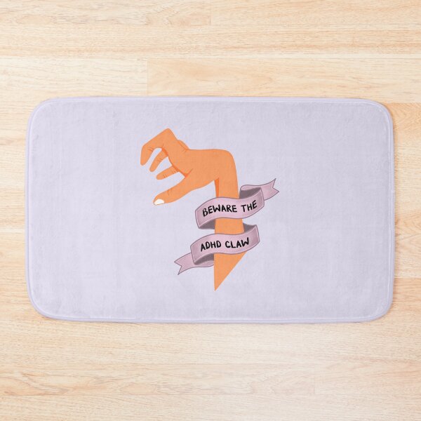 Item preview, Copy of Beware the ADHD Claw Hands (Purple) designed and sold by Dani Moffet.