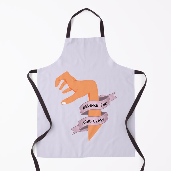 Item preview, Copy of Beware the ADHD Claw Hands (Purple) designed and sold by Dani Moffet.