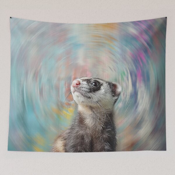 Item preview, Crazy Ferret designed and sold by Elisabeth Lucas.